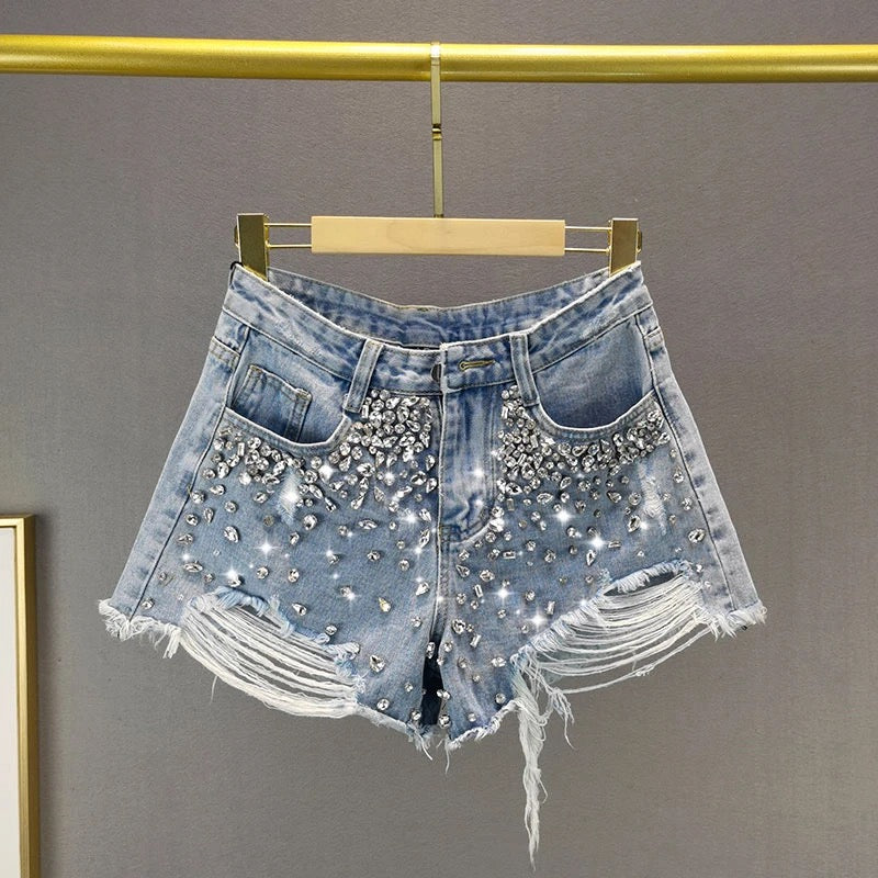 “Bejeweled” Crystal Shorts
