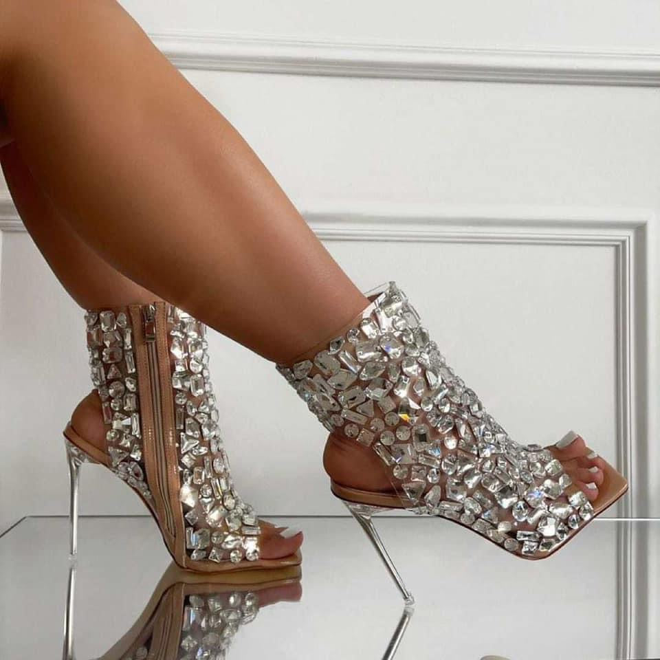 “Ice Me Out” Bling Bootie